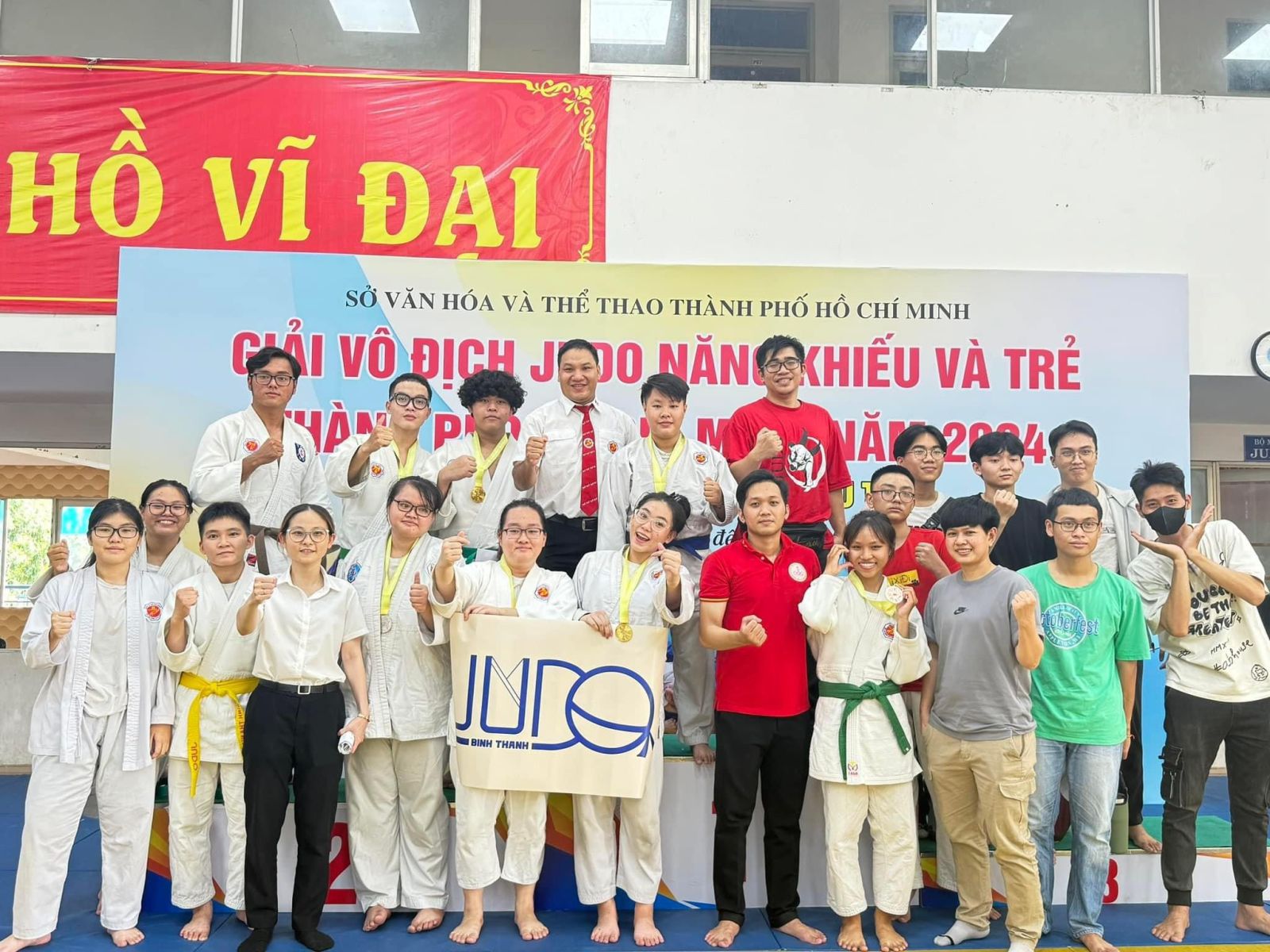 Tham dự giải vô địch Judo năng khiếu - trẻ TPHCM năm 2024