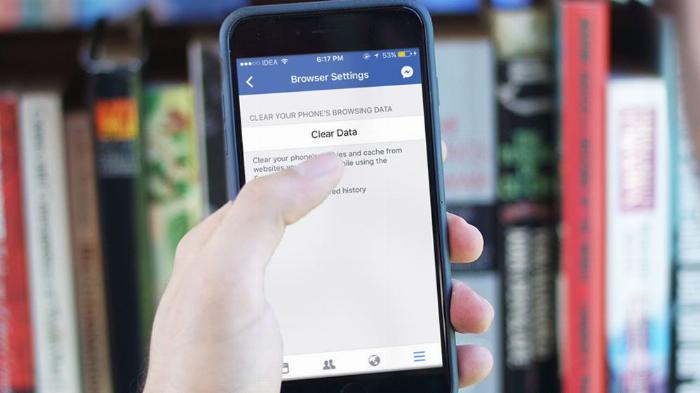 Hướng dẫn xóa cache và cookie ứng dụng Facebook