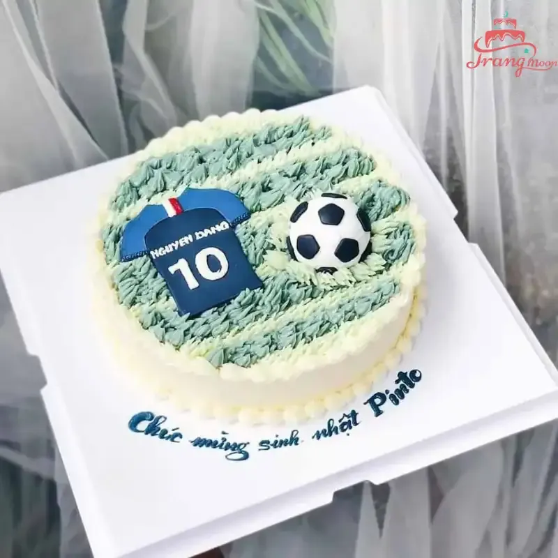 bánh sinh nhật hình quả bóng đá