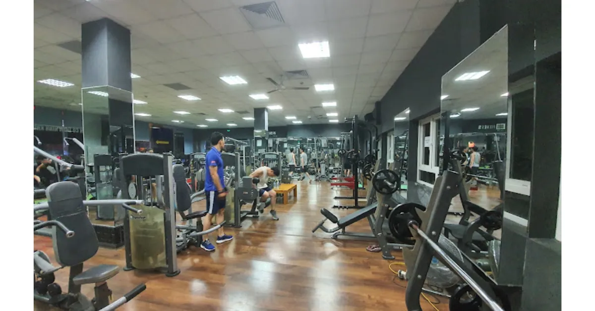 MD Fitness đầu tư không gian tập luyện rộng rãi