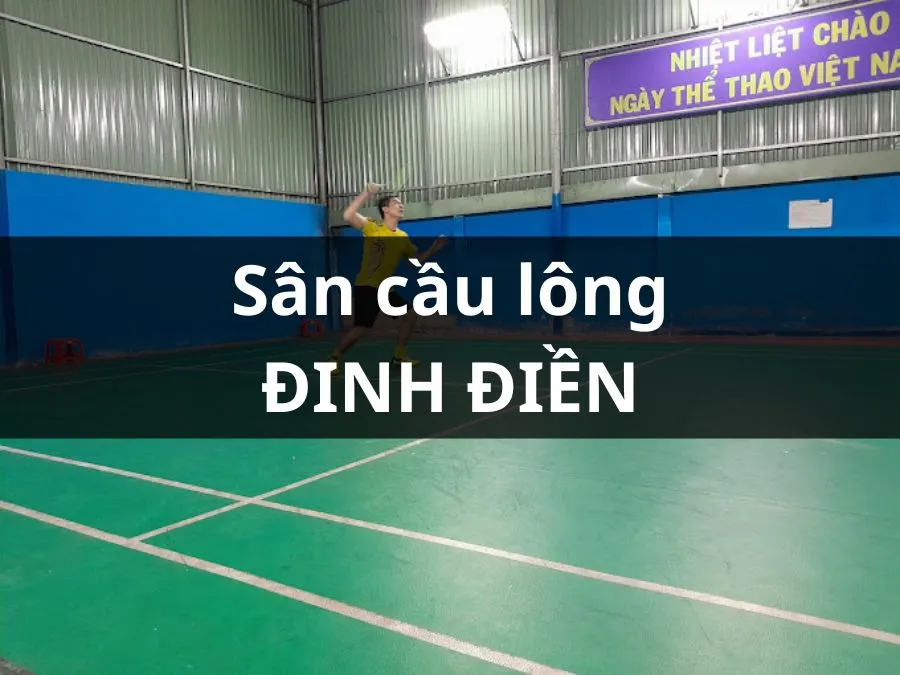 Sân cầu lông Định Điền - badminton club, Bến Tre