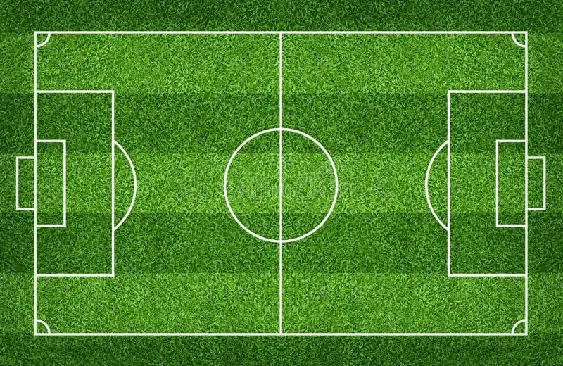 Kích thước sân bóng đá tiêu chuẩn