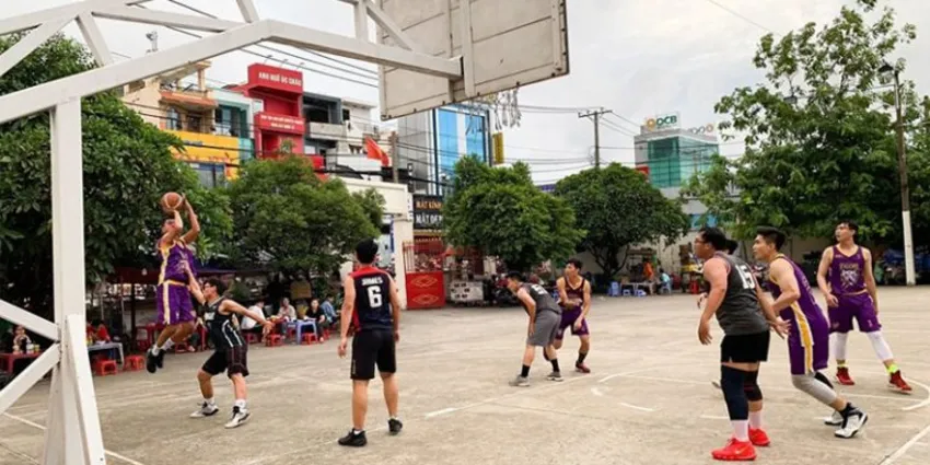 Sân bóng rổ 2/9 tại quận Tân Bình là sân bóng rổ Sài Gòn