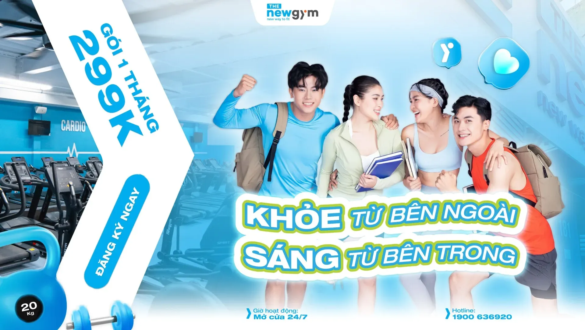 The New Gym - Giá tập