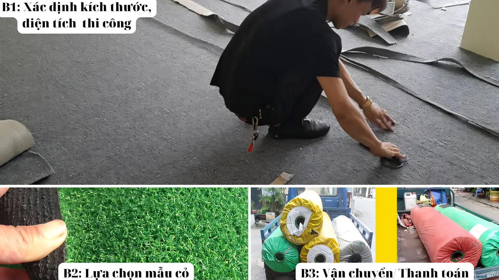 cách lựa chọn mua cỏ nhân tạo