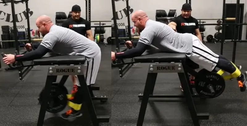 Máy Hyperextension Ngược - Reverse Hyperextension Machine