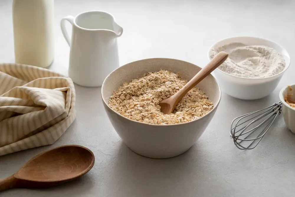 Cách làm bột gạo lứt giảm cân với yến mạch