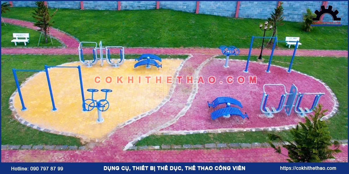Công trình dụng cụ thể thao công viên