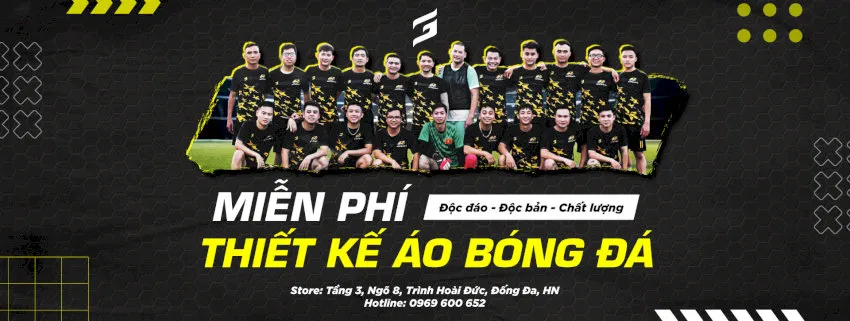 Gác Ba nhận thiết kế áo bóng đá miễn phí