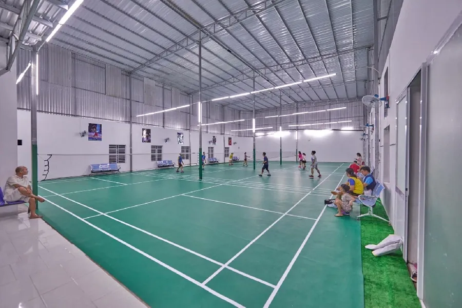 Không gian sân Kiều My