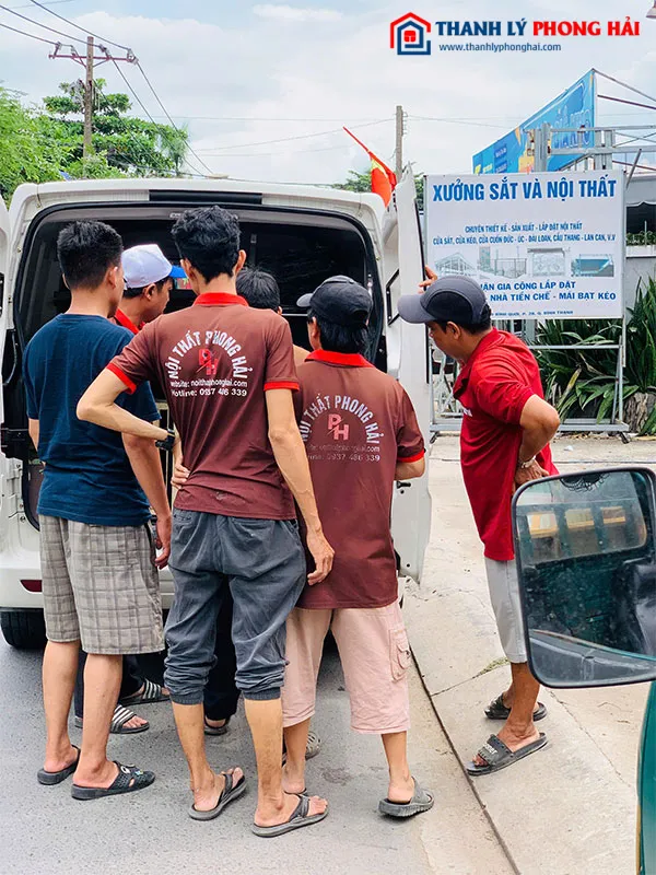 Đội ngũ thu mua đồ cũ phong hải