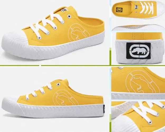 Giày sục thể thao nữ Ecko Unltd màu vàng năng động
