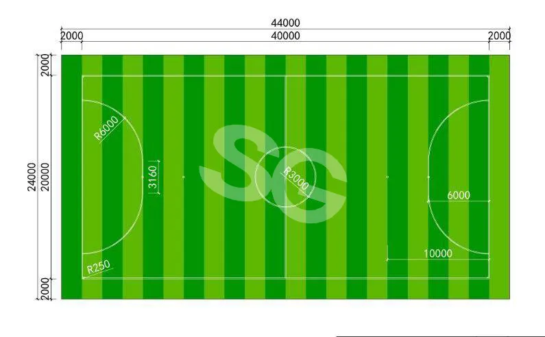 Kích thước sân bóng đá mini 5 người