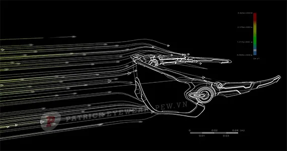 Kính Oakley Jaw Breaker với thiết kế tròng liền mạch