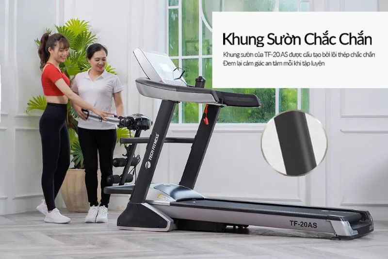 Cấu trúc cơ học và lớp sơn tĩnh điện cao cấp của TF-20AS