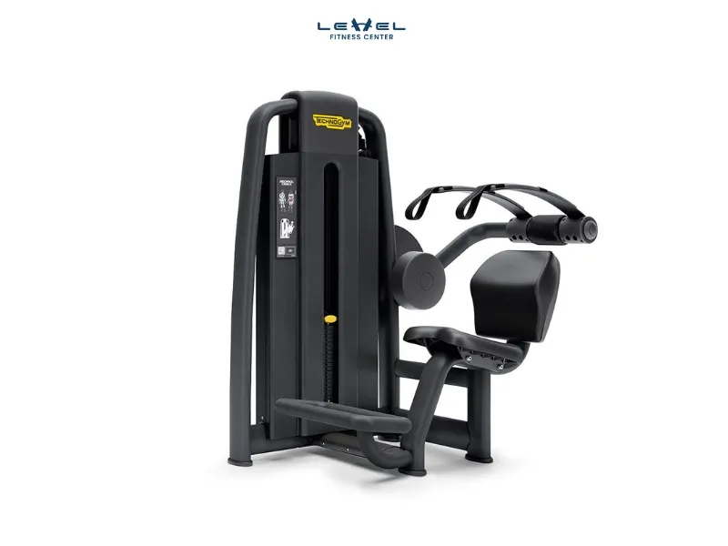 Máy tập bụng AB Crunch hỗ trợ cô lập cơ bụng trung tâm