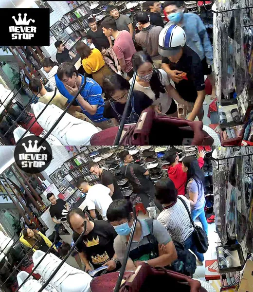 Hình ảnh khách hàng tại NeverStopShop | Shop giày sneakers thể thao HCM