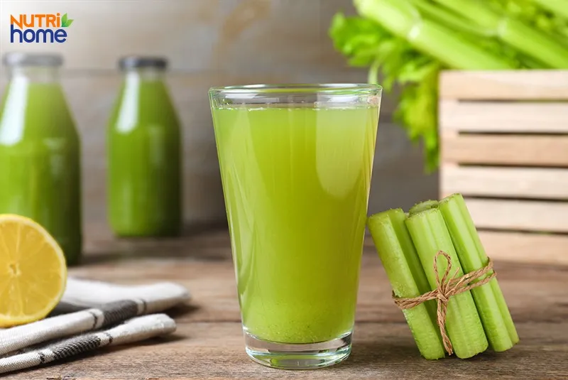 Nước ép cần tây và chanh