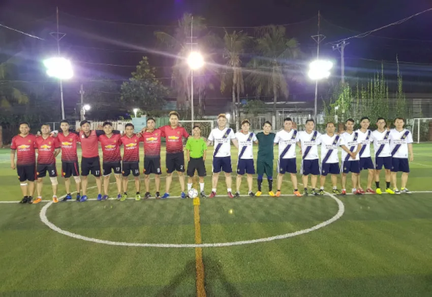 Sân có tổ chức các trận đá bóng giao lưu - Nguồn: Internet