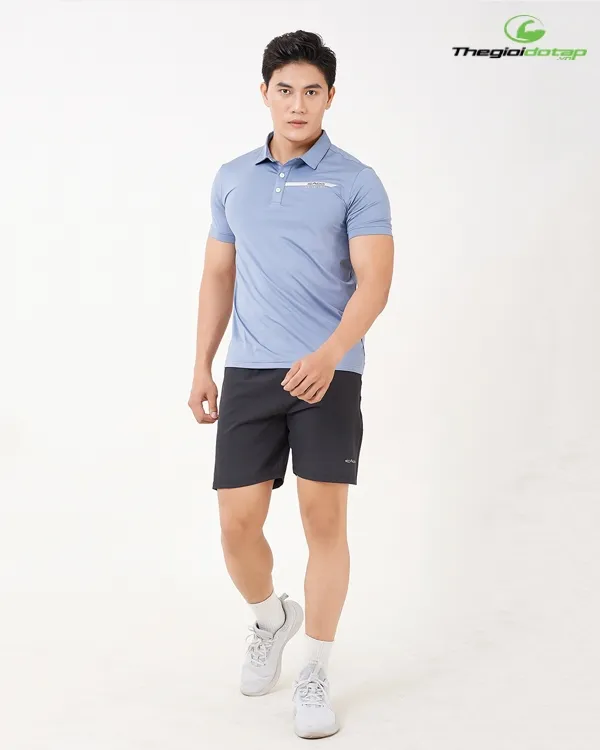 Set đồ thể thao nam Áo Polo ICADO AT34 Quần Đùi ICADO AT26