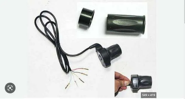 Tay ga xe đạp điện