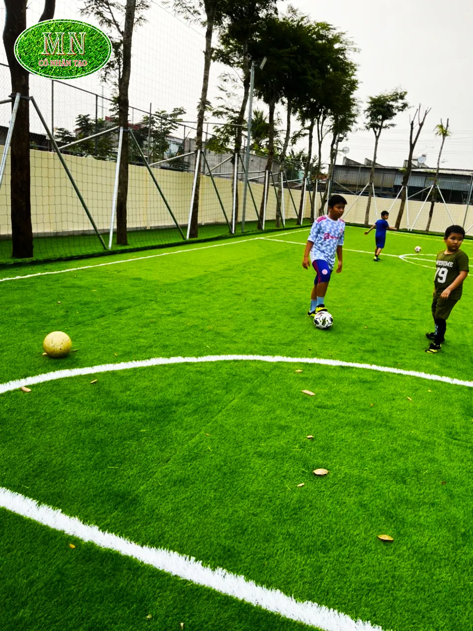 Thảm cỏ nhân tạo sân bóng đá mang lại lợi ích cho người dùng