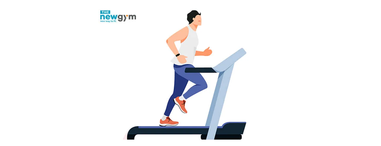 Chạy bộ trên máy treadmill giúp khởi động tim mạch hiệu quả cho người mới tập gym