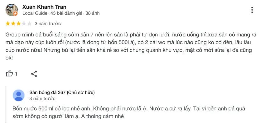 Tuy nhiên, vẫn có một số ý kiến chưa hài lòng