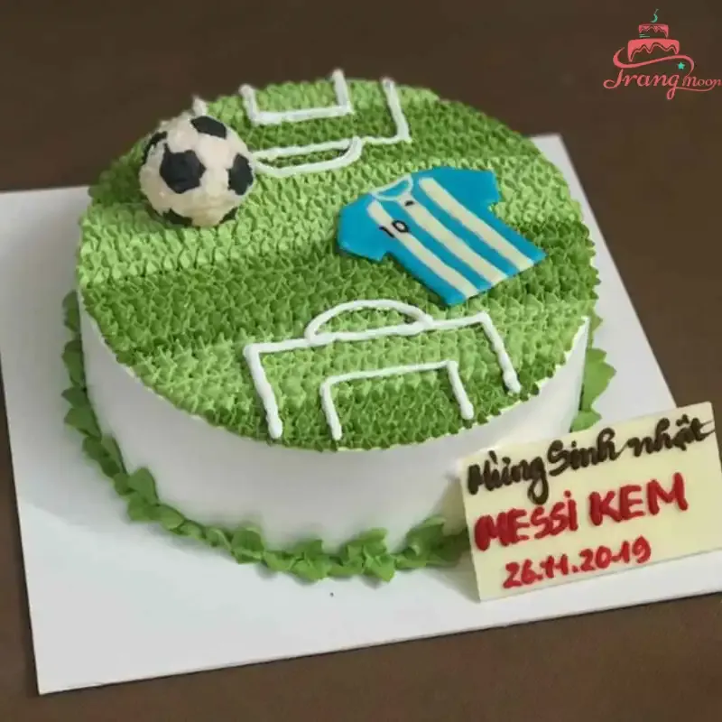 bánh sinh nhật bóng đá