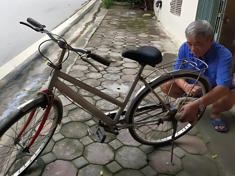 Xe đạp cào cào cá tính