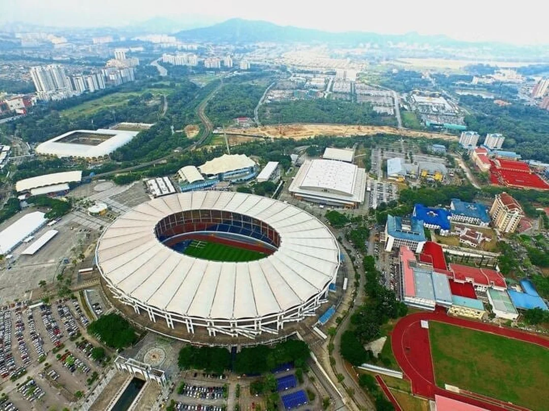 Sân vận động Bukit Jalil trong sự kiện đông khán giả sân vận động bukit jalil đông khán giả trong sự kiện thể thao